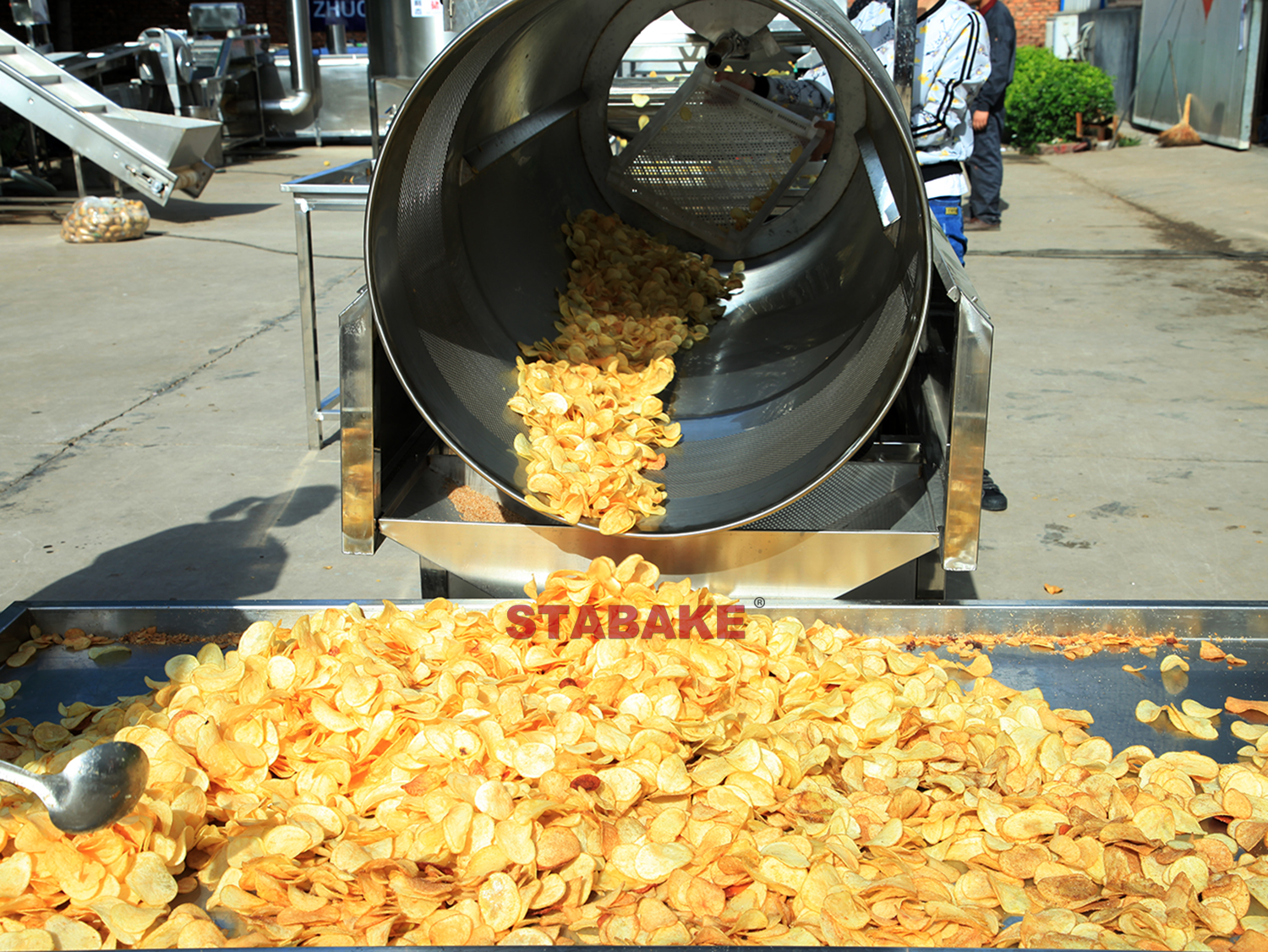 Automatic Potato Chips Production Line for Jordan Customer
