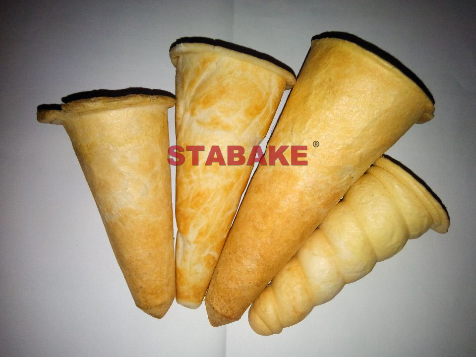 Commercial Cone Pizza Making Machine with Oven Spiral Cone Forming And Umbrella Cone Shaping Machine 