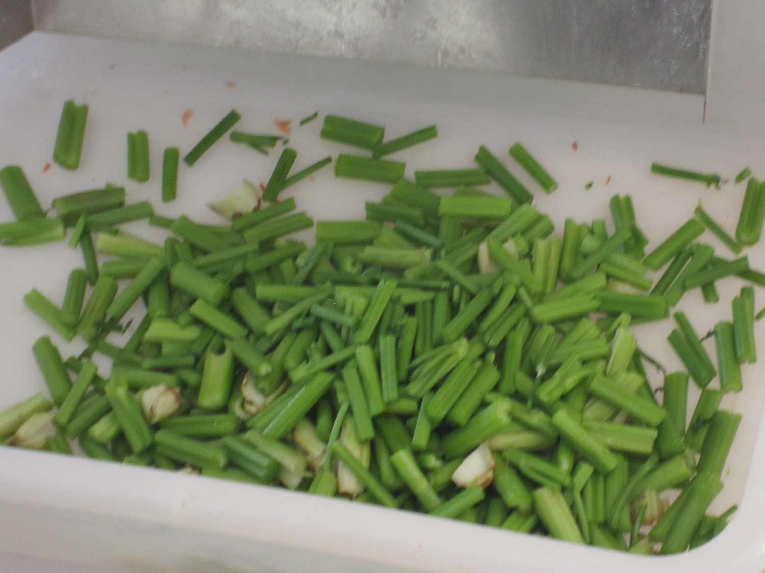 Celery Segment Cutting