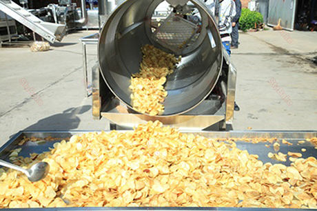 Full Automatic French Fries Potato Chips Production Line