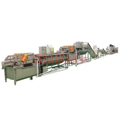 Automatic Salad Vegetable Washing Processing Line