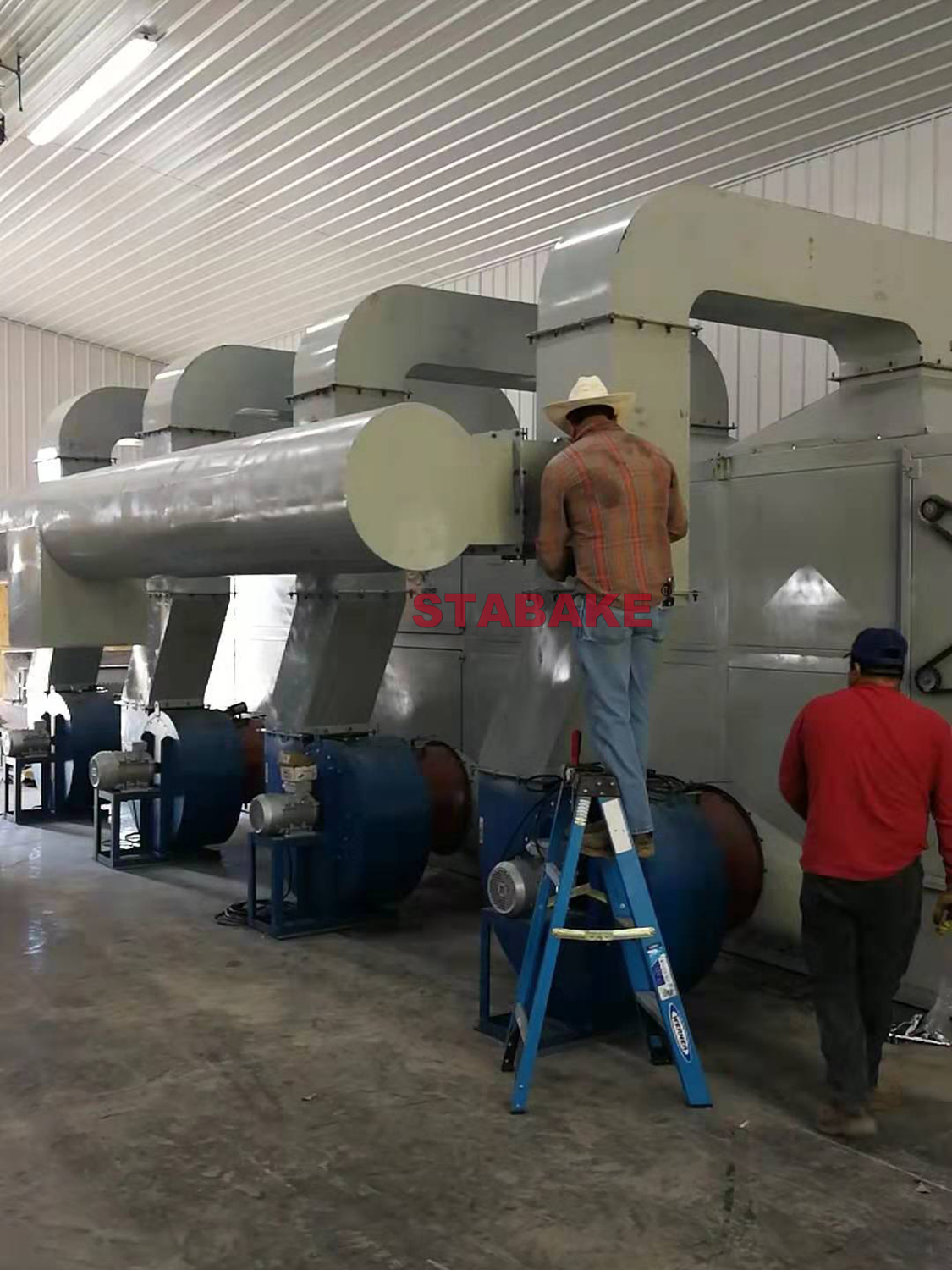 automatic hemp drying machine installed in USA (1)