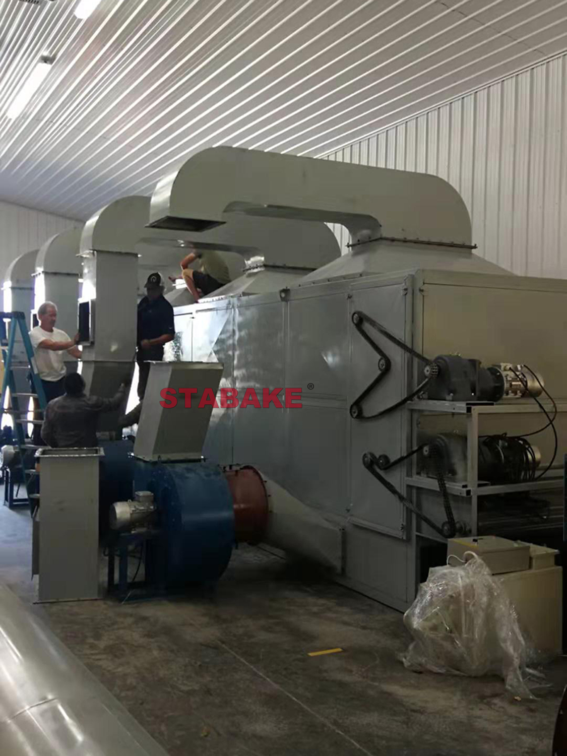 automatic hemp drying machine installed in USA (3)