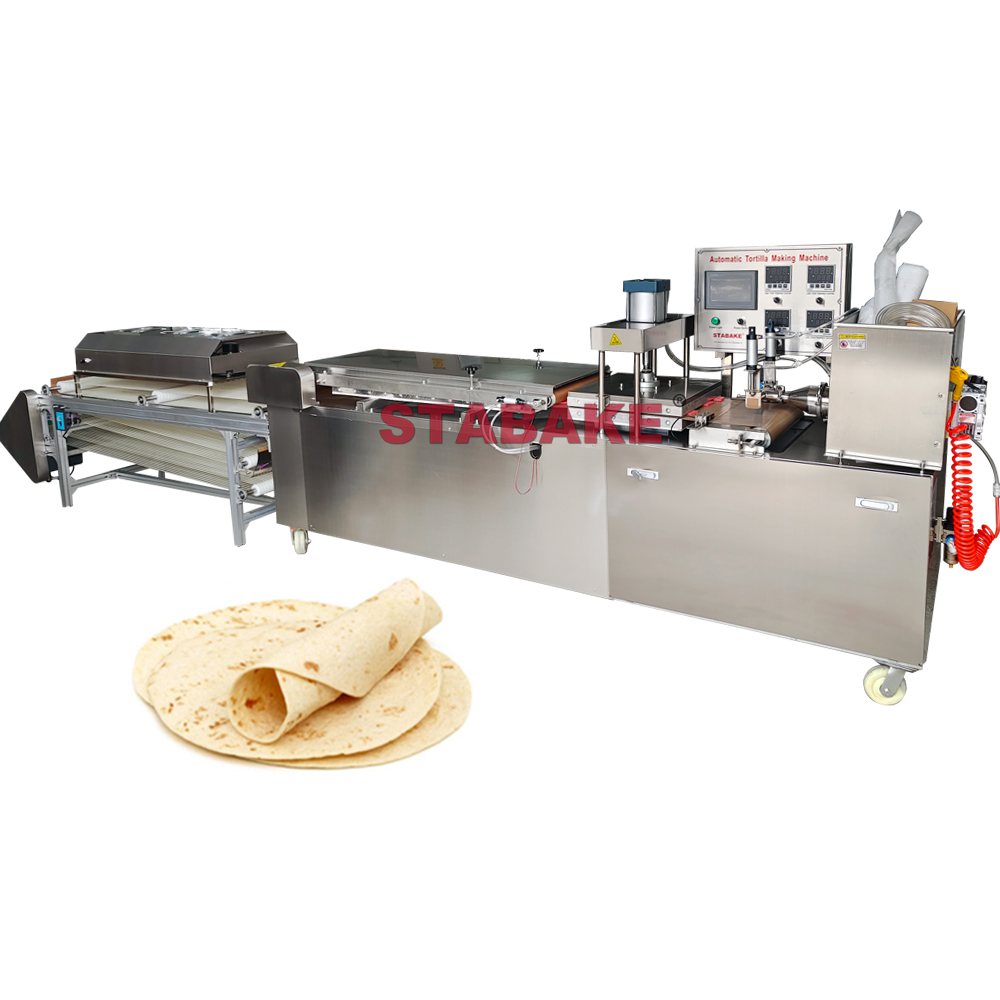 Automatic Tortilla Making Machine Production Line Industrial Corn Flour