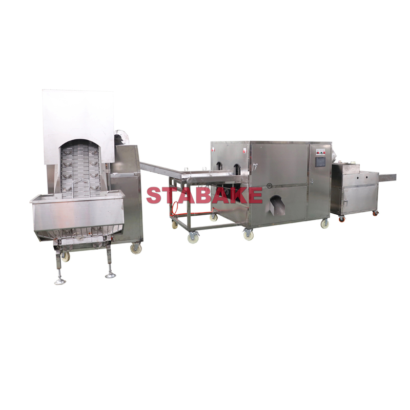 Industrial Onion Processing Machine Onion Peeling Equipment And Onion Root Cutting Machine Plant 