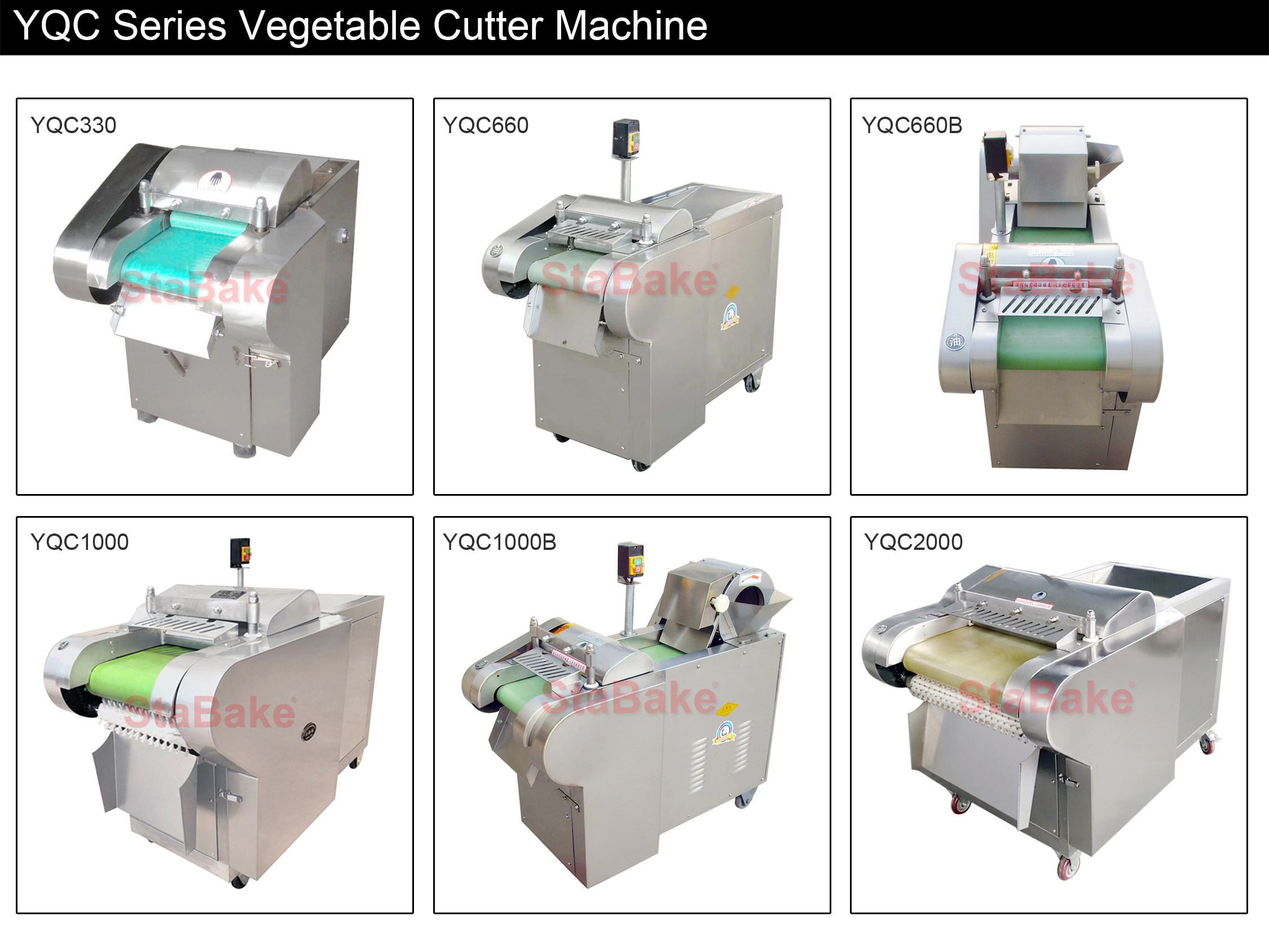 YQC Sereis Vegetable Cutter Machine