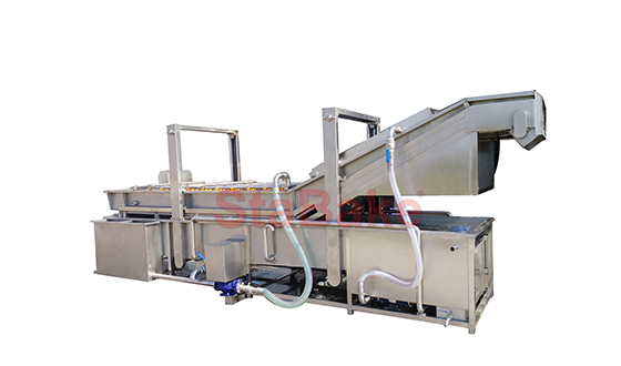  What are the design advantages of fruit and vegetable washing machine? 