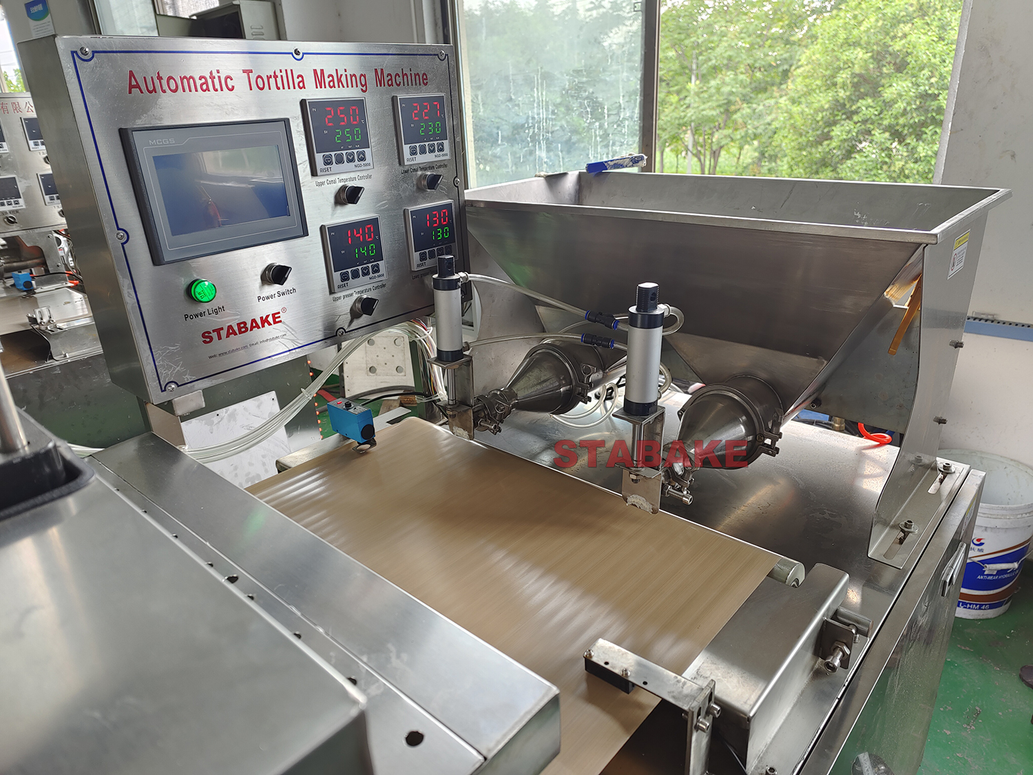 Automatic Tortilla Making Machine Production Line Industrial Corn Flour