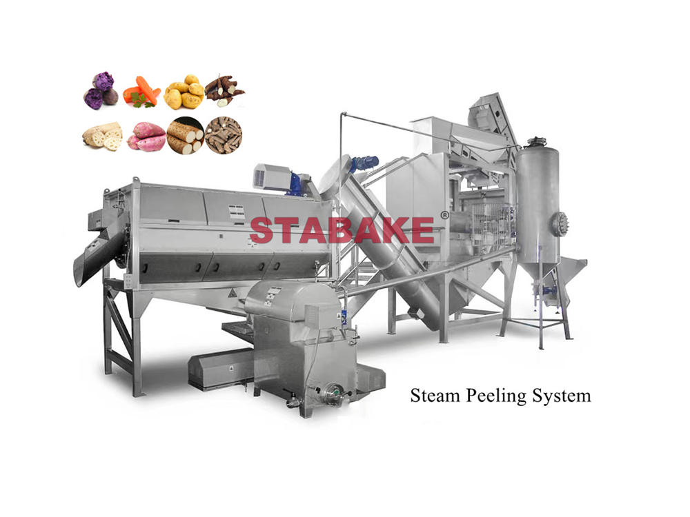 steam potato peeling machine