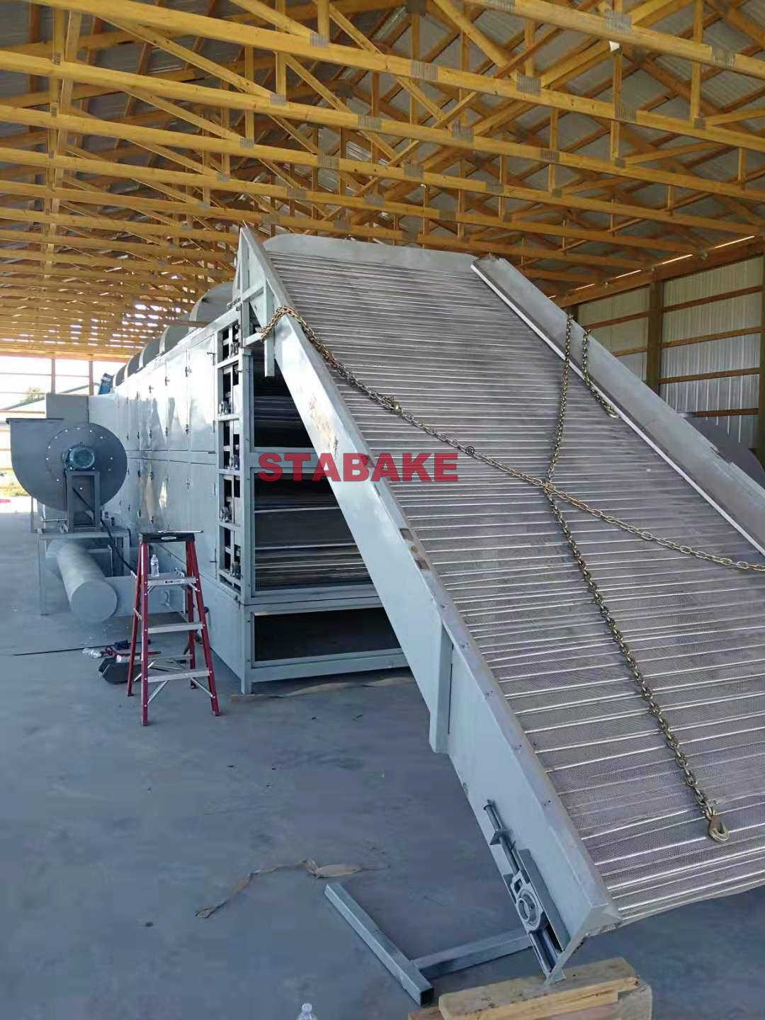 industrial hemp drying processing line (3)