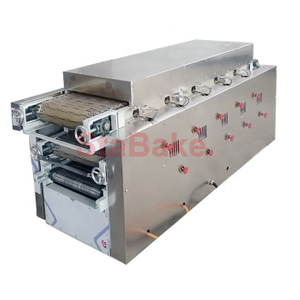 Industrial tunnel oven for pita bread arabic bread chapati with gas heating