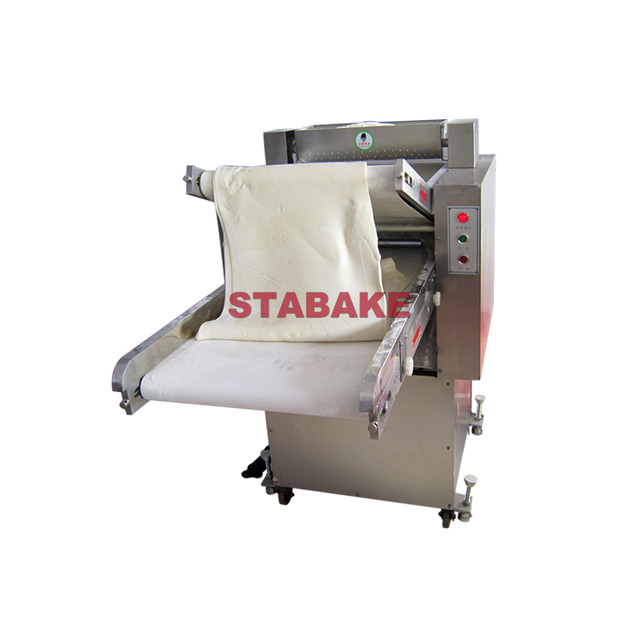 Automatic Dough Processing Rolling Machine Dough Sheeter Machine with Flour Bunker