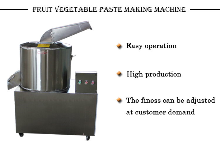 Fruit paste cutting machine
