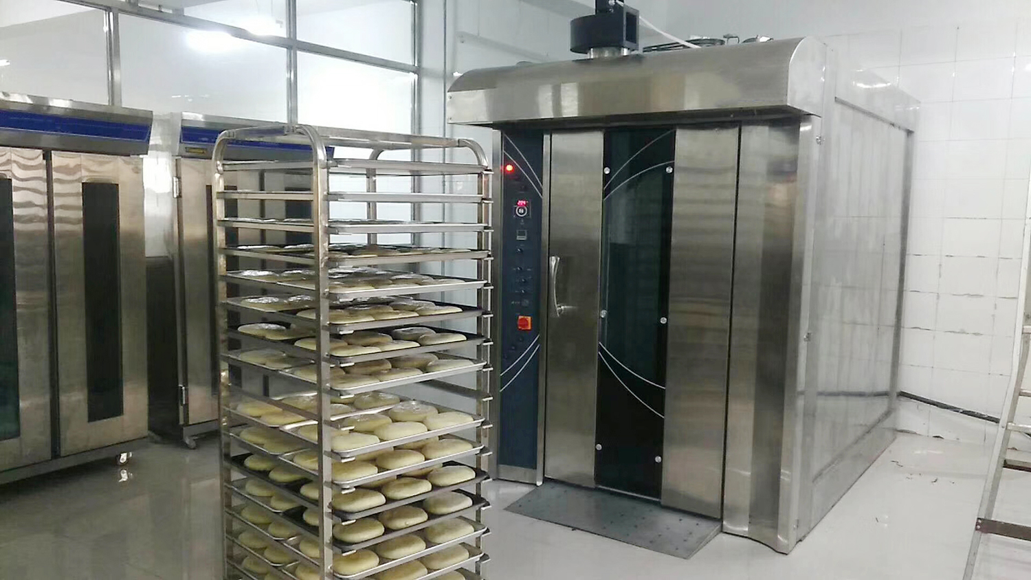 rotary baking oven for bread